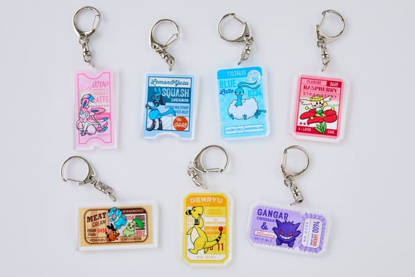 宝可梦原创亚克力钥匙扣（共 7 种）