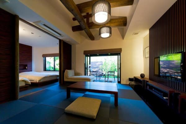 由布院别邸树酒店内部