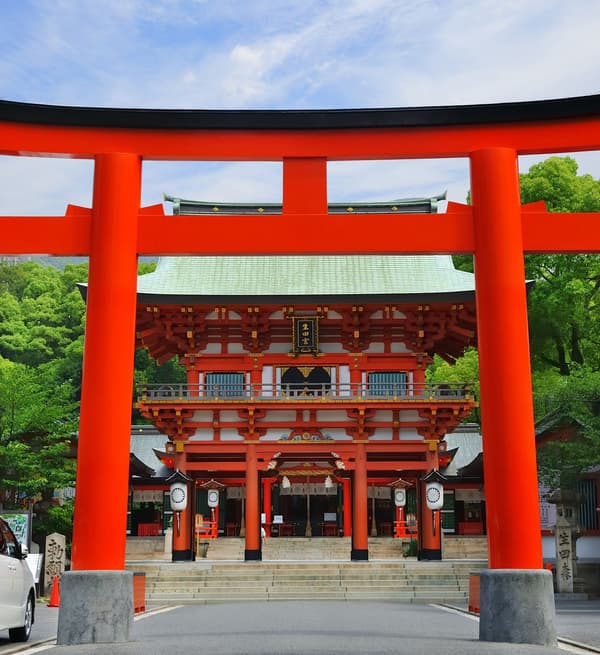 生田神社拜殿