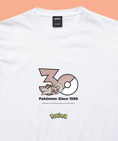 포켓몬 30주년 기념 1025 티셔츠 디자인