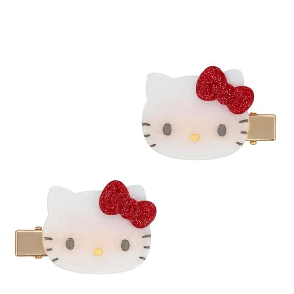 Hello Kitty 閃亮髮夾