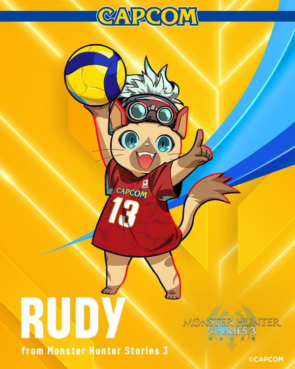 Rudy from Monster Hunter Stories 3