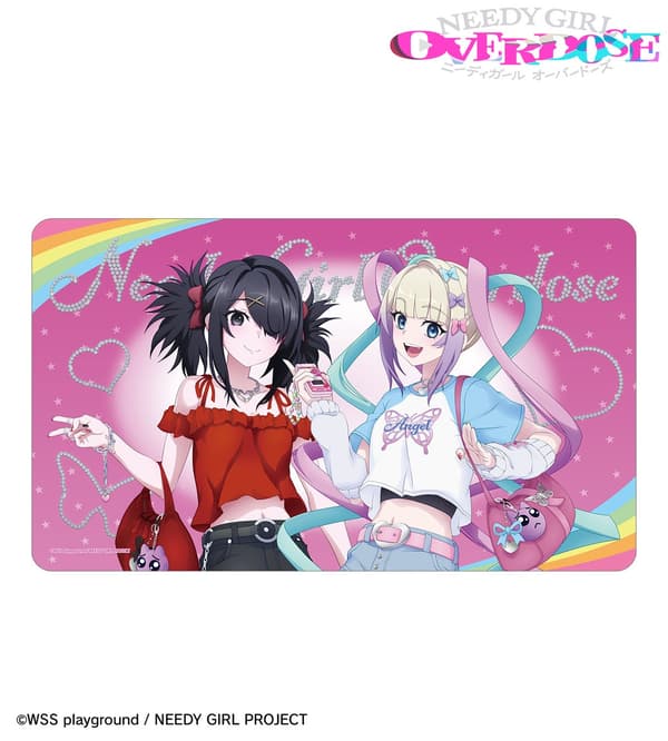 Matras Meja Multi KAngel & Ame-chan yang Baru Digambar