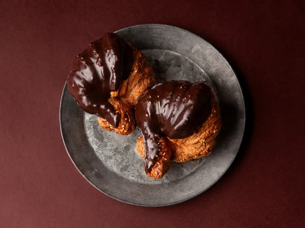 巧克力椒盐卷饼可颂