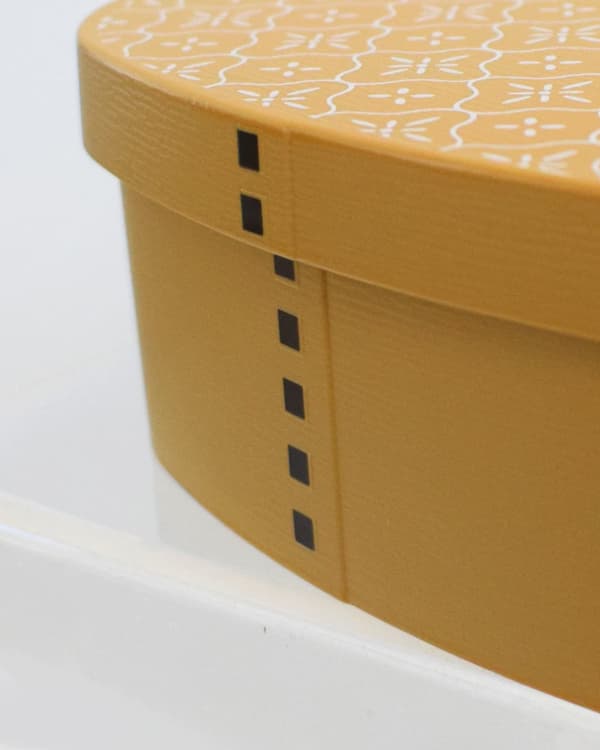 Realistic wood grain and joint details on sides