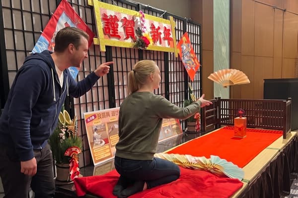 Guests playing Tosenkyo
