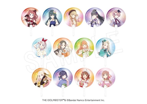 Clear Uchiwa Fan Sweets ver.