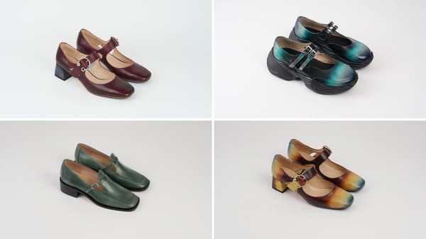 Hand-dyed model