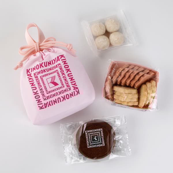 紀伊國屋櫻花甜點袋 - 嬰兒粉