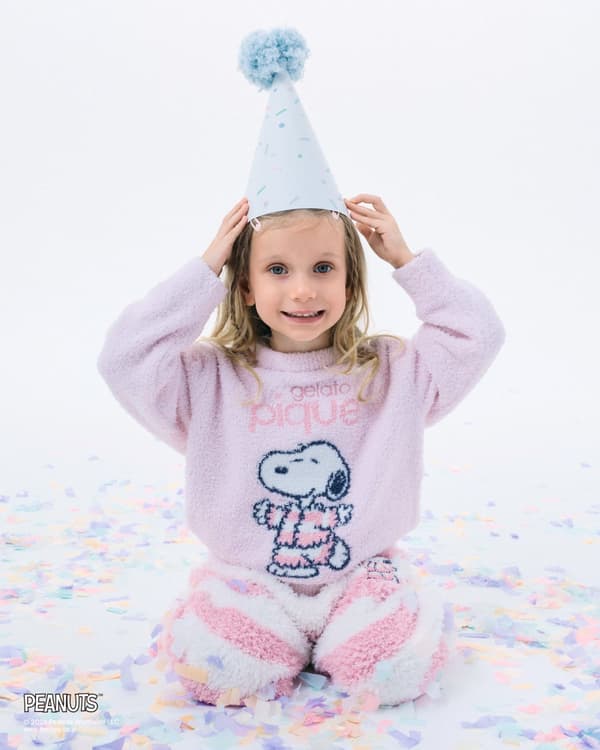 PEANUTS meets GELATO PIQUE knit series