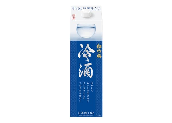 松竹梅「冷酒」1.8L纸盒装