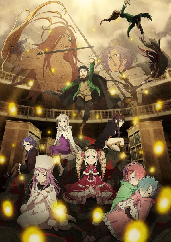 Key visual of the TV anime Re:ZERO -Starting Life in Another World-