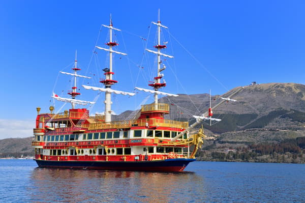 Hakone Pirate Ship on Lake Ashinoko