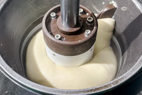 완성된 매끄러운 모찌