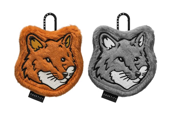 Funda de felpa para auriculares de Maison Kitsuné
