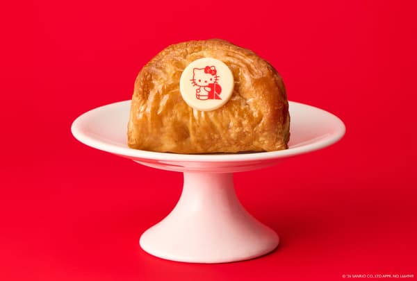 现烤卡仕达苹果派 Hello Kitty