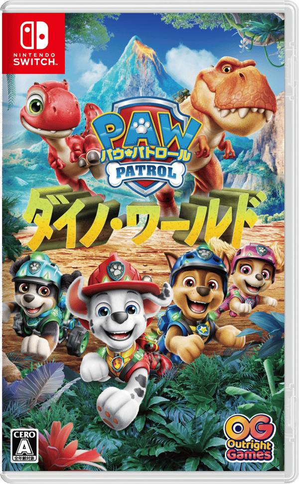 PAW Patrol: Dino World — versión en caja de Nintendo Switch