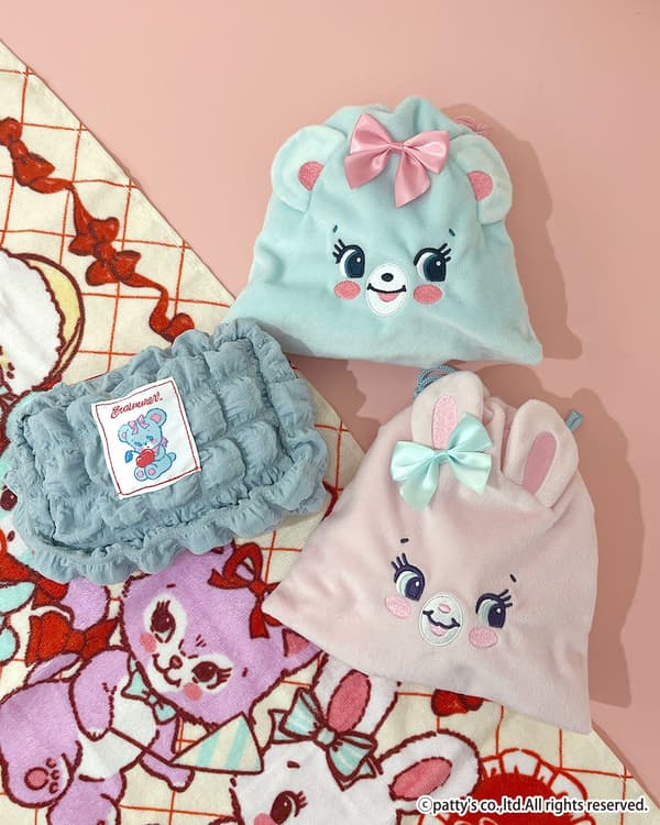 蓬鬆束口袋與爆米花小包