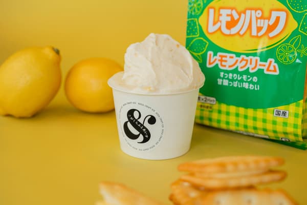 采用YBC Noir饼干制作的Noir口味冰淇淋