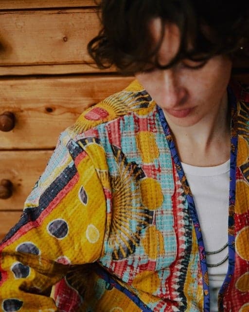 再造 Kantha 夹克