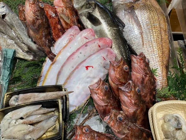 Simulasi lelang ikan segar di Umeda Marche