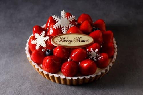 Tart Natal Stroberi Amaou