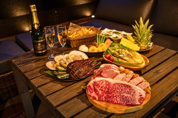 Hidangan yang termasuk dalam Paket BBQ Premium