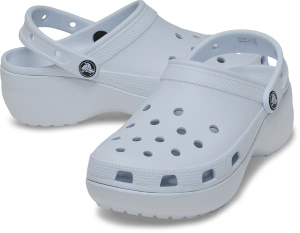 女款 Classic Platform Clog 天空冰