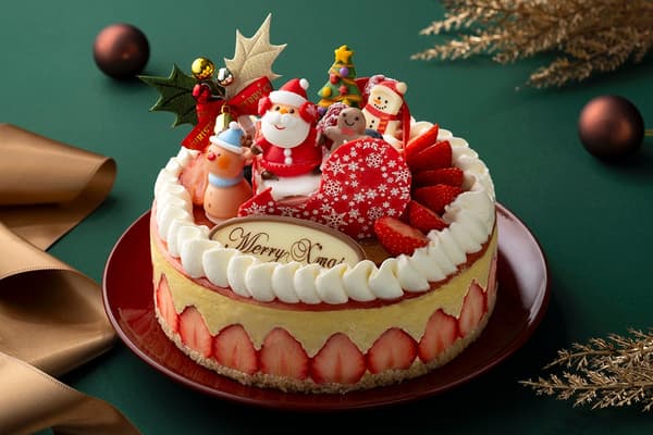 Fraisier de Noël