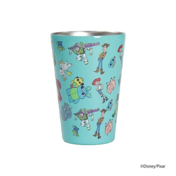 Vaso de acero inoxidable con diseño Mix, vista frontal