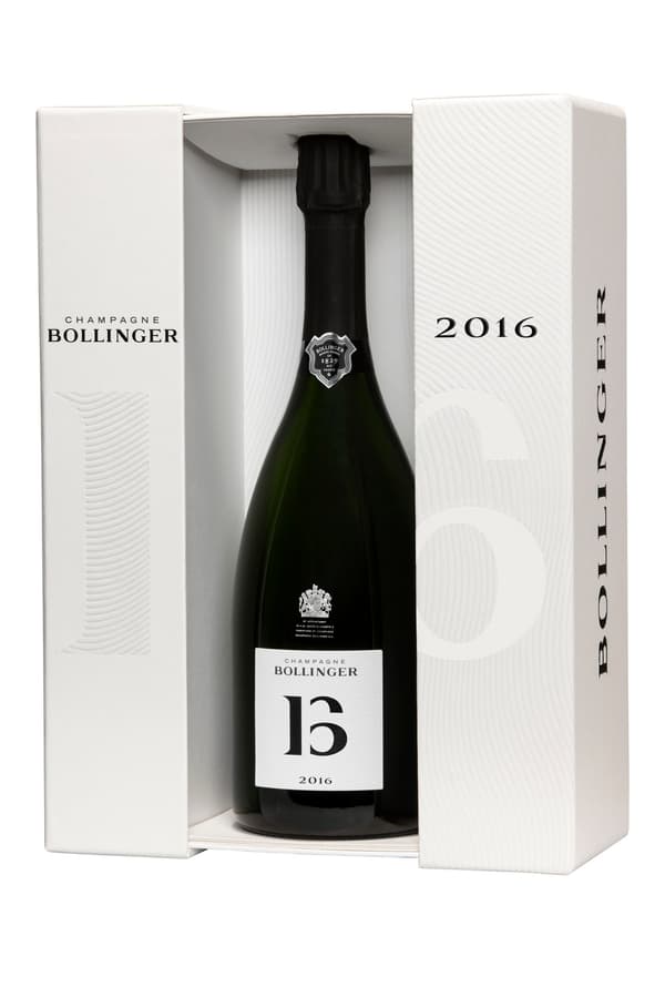 B16 champagne bottle in special presentation box