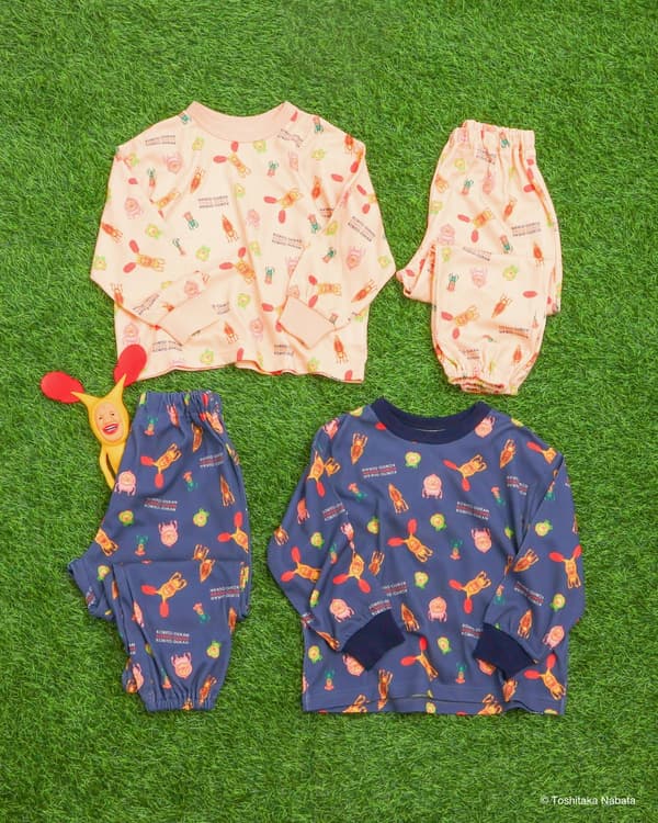Pijama con estampado integral de Kobito Zukan