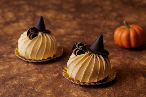 Pastel individual de calabaza y arce (imagen)