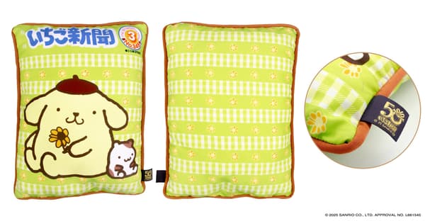 Pompompurin cushion design