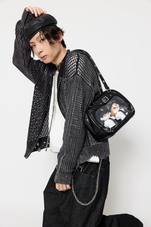 2WAY Eyelet Itabag Boston Bag