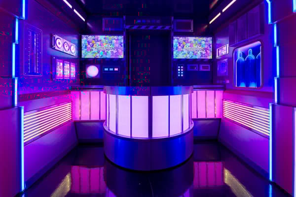 Art installation inside FUTURE BIRD