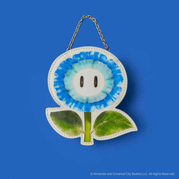 Ice Flower bag charm