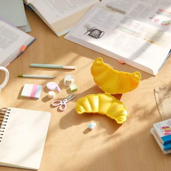 Ballpoint pen with heart mirror cap