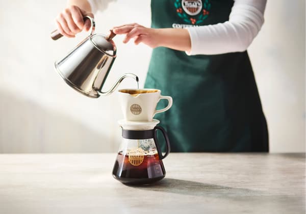 Coffee bean sale and coffee school workshop