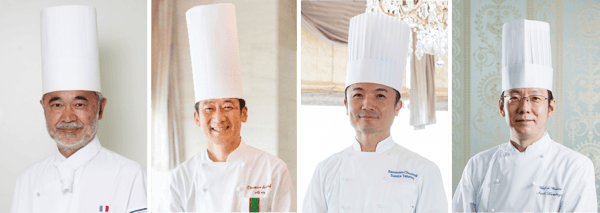 左起：神垣胜、太田雅敏、田中隆功、仓数直树