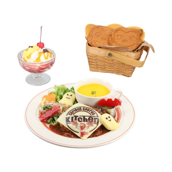 Hungry Ghost Halloween Waffle Set
