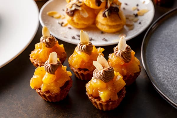 Tartlet apel panggang