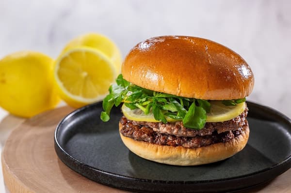 Salt Lemon Beef Burger