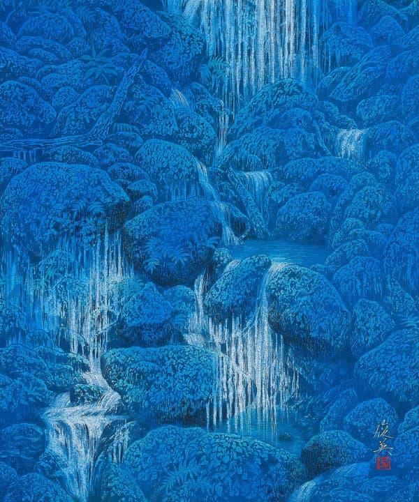 Fresh Green Stream oleh Shun'ei Nishida