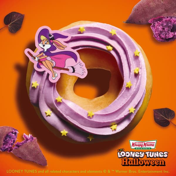 Donat Lola Bunny Witch Purple Sweet Potato