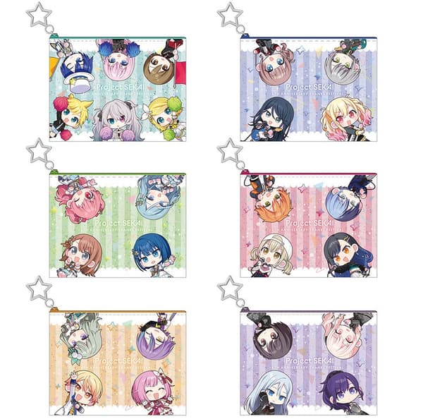 Project SEKAI 6th Anniversary Thanks Festival Mini Character Mini Pouch