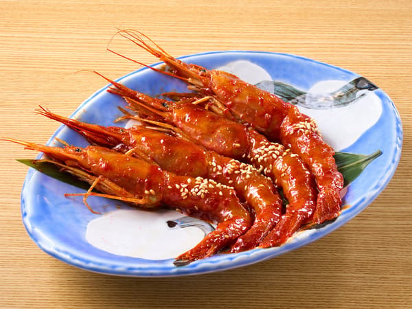 Red Shrimp Gejang-Style