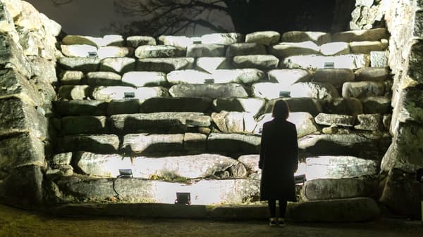 Stone Steps of Oblivion - Fukuoka Castle Ruins