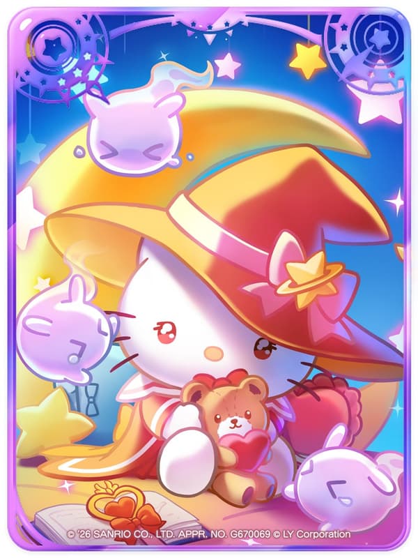 Carta mágica SR de Hello Kitty
