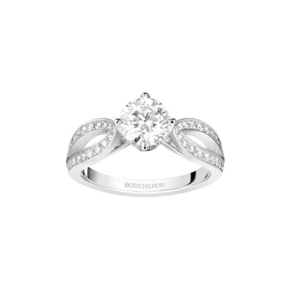 Anillo solitario Boucheron Pont de Paris